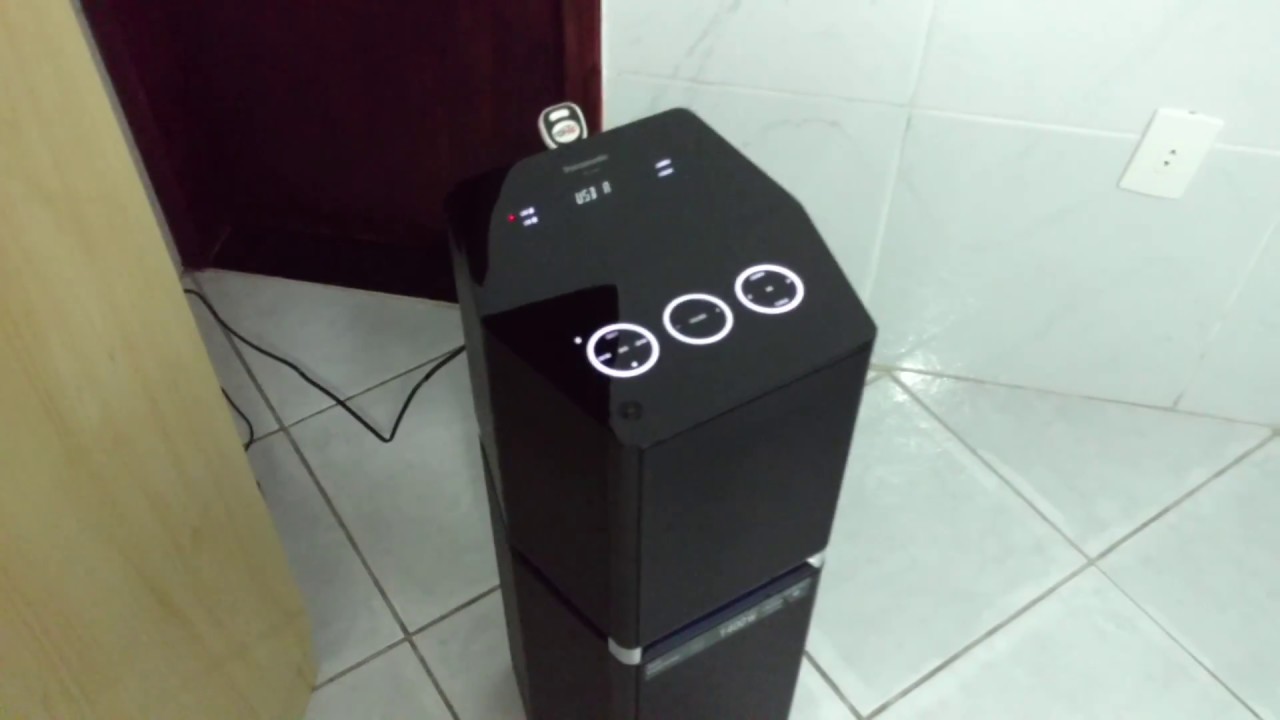 Unboxing/Review Panasonic SC-UA7LB-K - Torre de som expandido