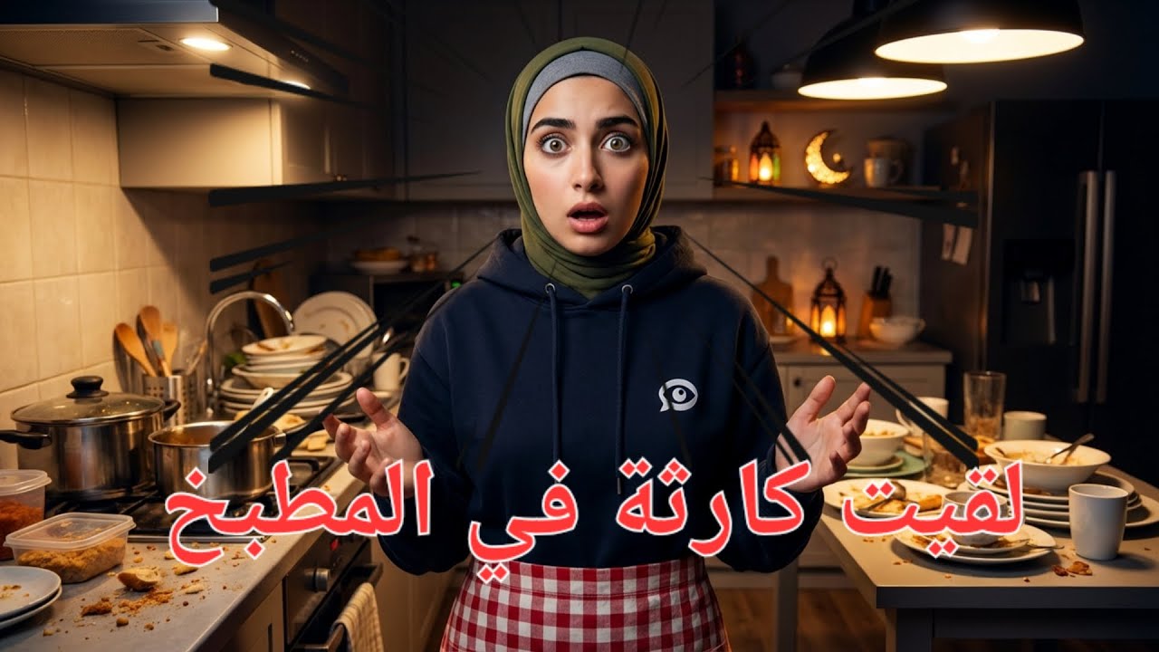 بعد الفطار والسحور دخلت المطبخ صدفة وياريتني ما دخلت 🤦‍♀️