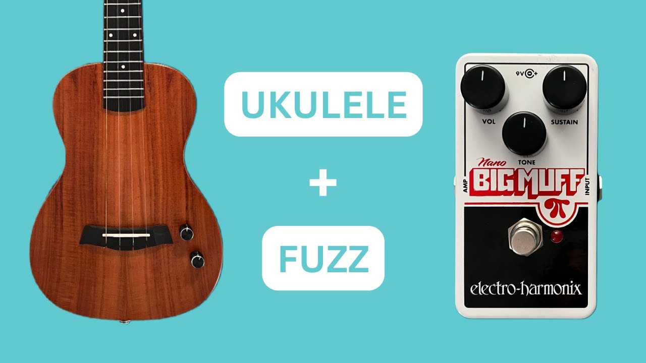 Snail SEU-1T Ukulele + Nano Big Muff Fuzz Pedal