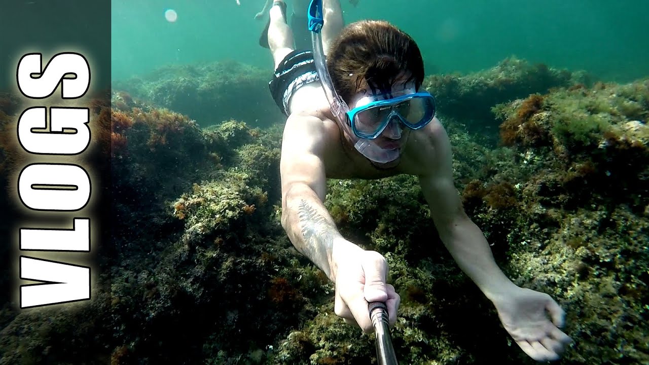 Snorkeling en Cala las Rotas D&eacute;nia/Espa&ntilde;a - Vlogs Diarios GuidoFTO