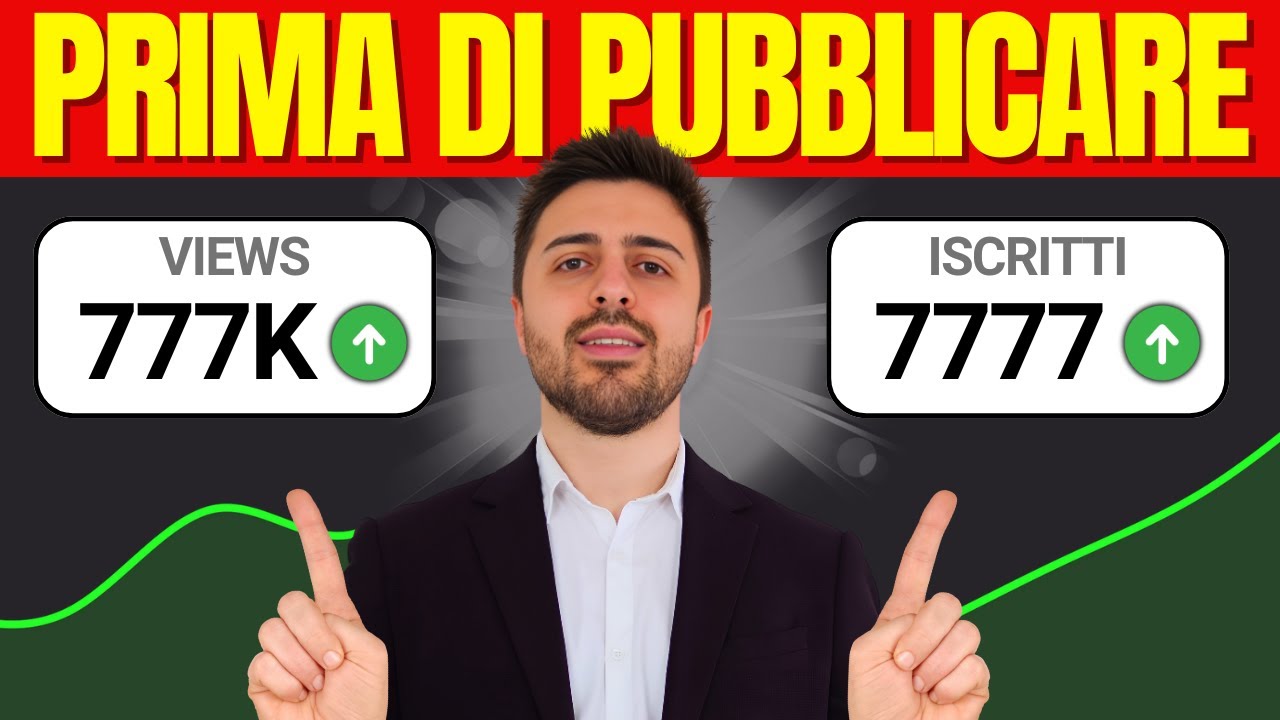 10 Cose che DEVI Fare PRIMA di Pubblicare un Video su YouTube per Ottenere pi&ugrave; Visualizzazioni