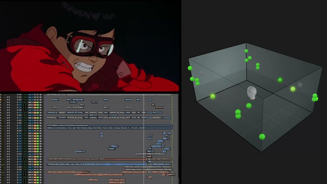 This Famous #Akira Scene Was Rebuilt in Dolby Atmos with SANWEAR-GT – HEADPHONES REQUIRED