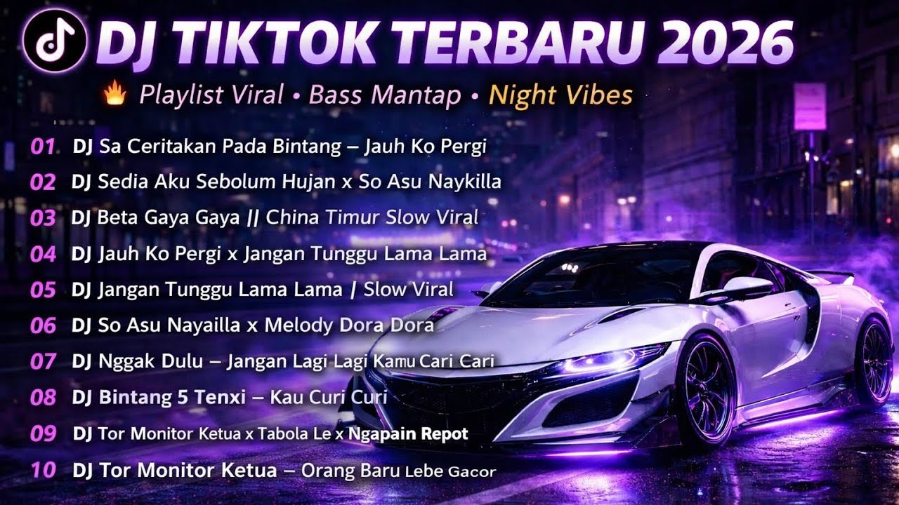DJ TIKTOK TERBARU 2026🎵DJ SA CERITAKAN PADA BINTANG BINTANG🎵DJ SEDIA AKU SEBELUM HUJAN