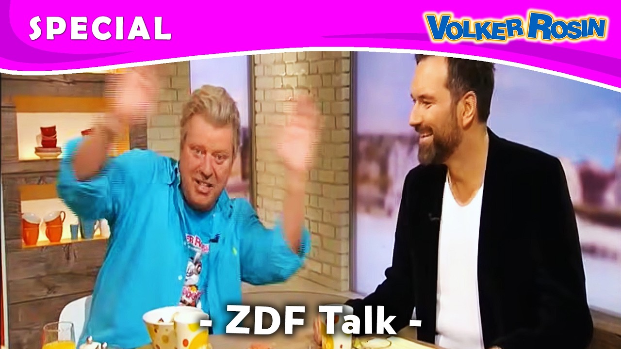 Volker Rosin zu Gast bei Volle Kanne (ZDF)