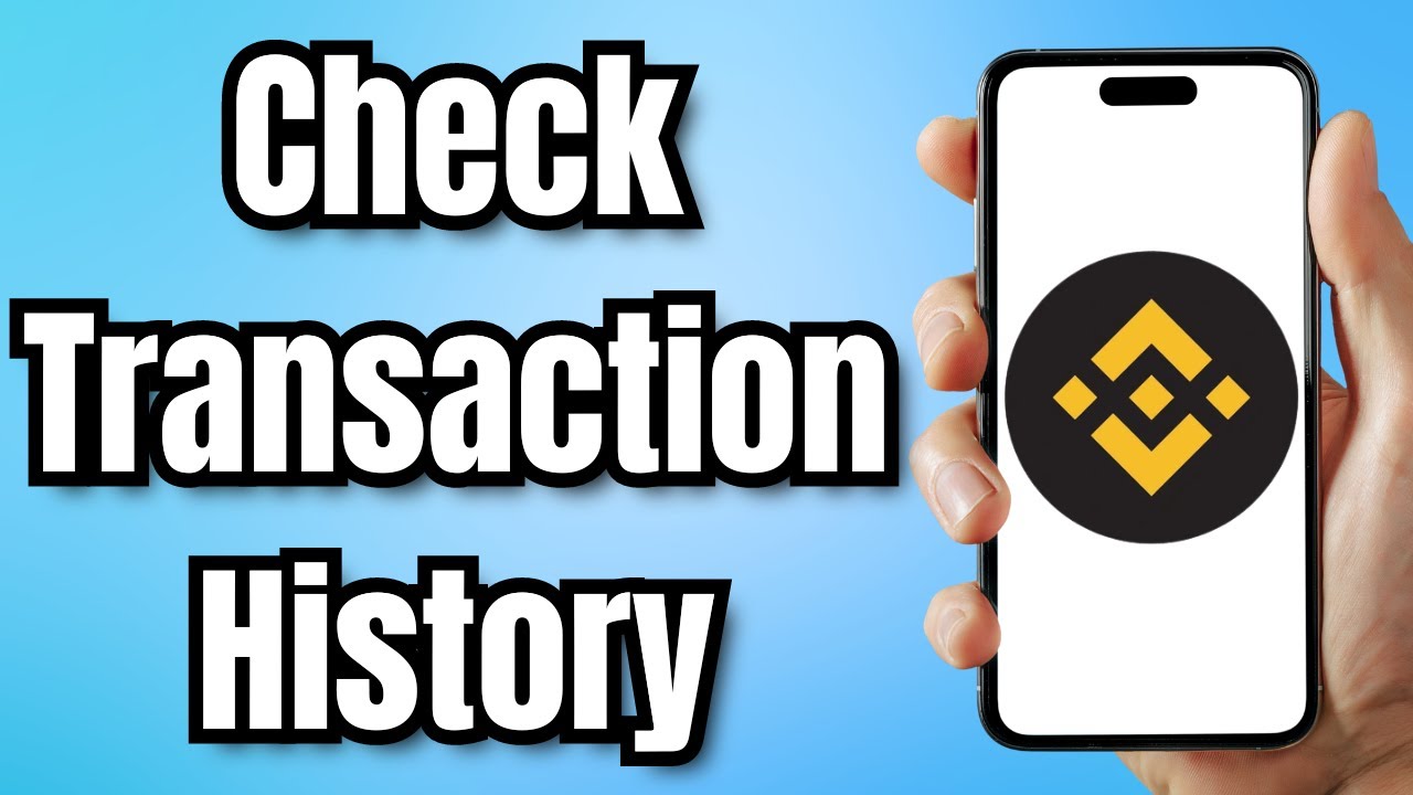 How to Check Binance Transaction History