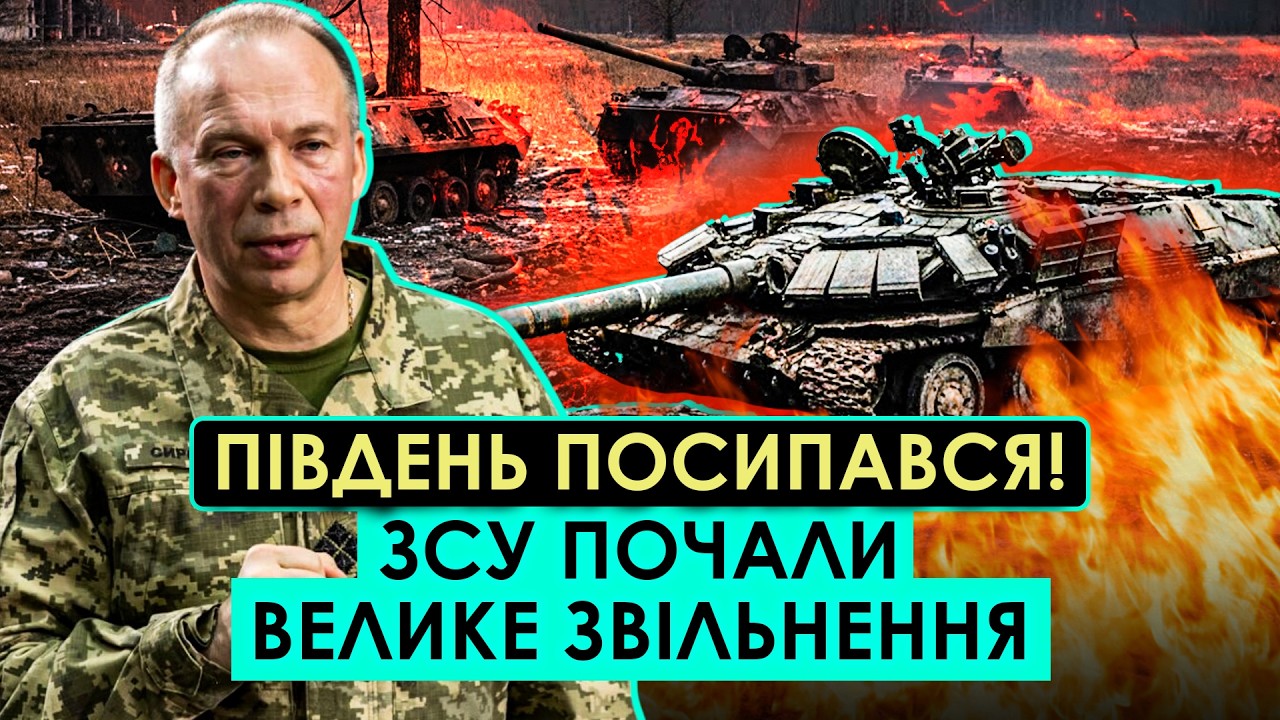 ФРОНТ ТРІСНУВ! КОНТРНАСТУП ДО ТОКМАКА І МЕЛІТОПОЛЯ! СИРСЬКИЙ ПОГНАВ ГЕРАСИМОВА ДО МОРЯ