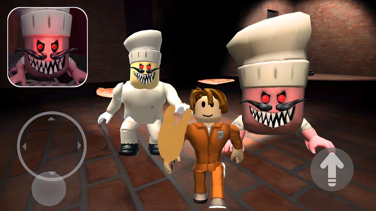 Obby Chapters Escape Barry - Pizza Escape Obby - Gameplay Walkthrough Part 15 (Android, iOS)