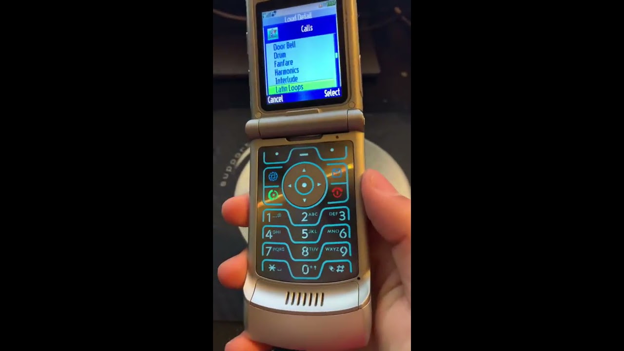 Motorola RAZR V3 - Ringtones