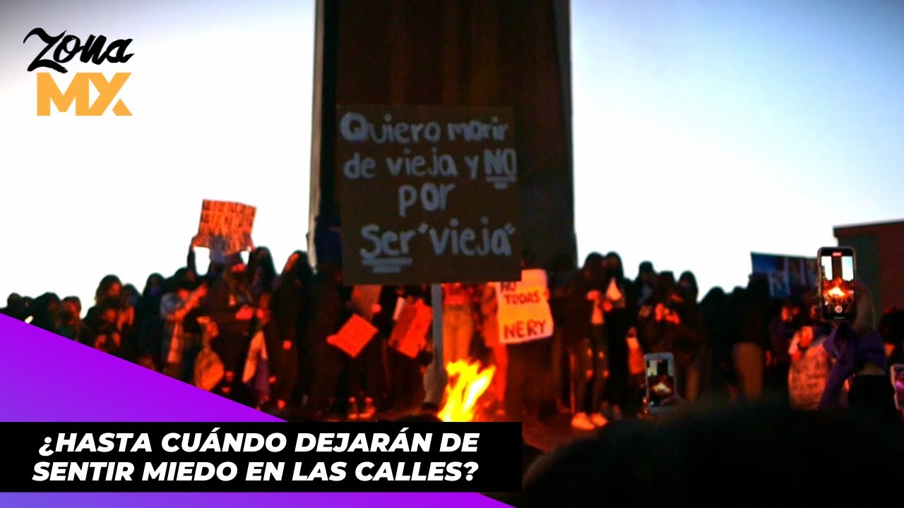 Emblem&aacute;tica marcha feminista en Zona R&iacute;o Tijuana 8 de marzo - ZONA MX