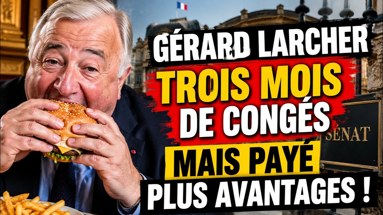 G&eacute;rard Larcher : j'ai eu des envies de vomir en voyant sa demande ! ce n'est plus acceptable !