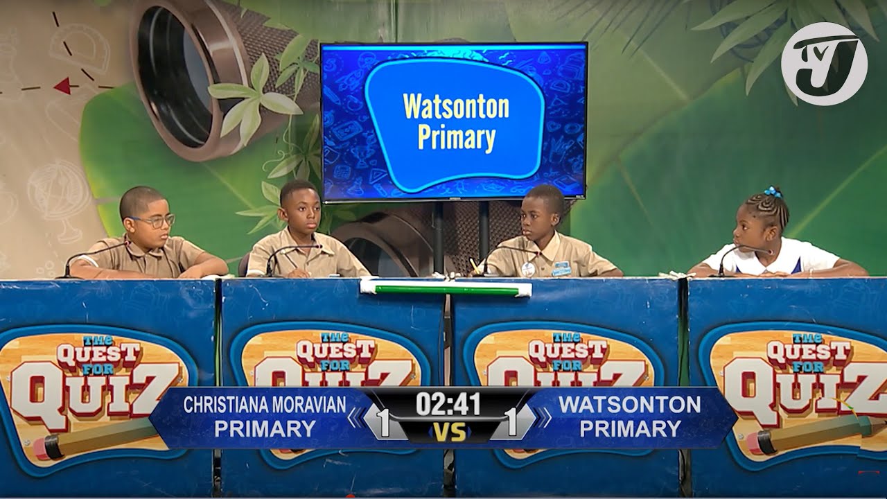 Christiana Moravian Primary vs Watsonton Primary | TVJ Quest for Quiz 2024
