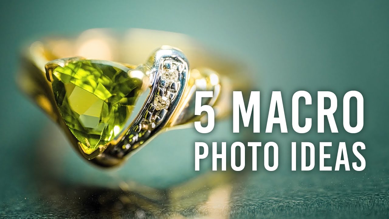 5 Indoor Macro Photography Ideas
