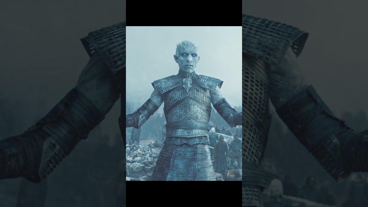 The Night King raises all of the dead as wights before Jon's eyes #gameofthrones #jonsnow #nightking