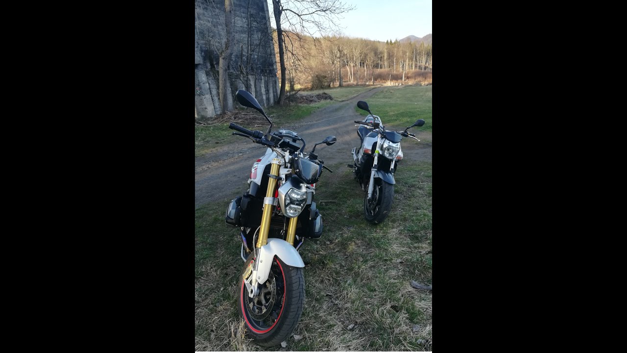 Suzuki GSR 600 and BMW R1200R