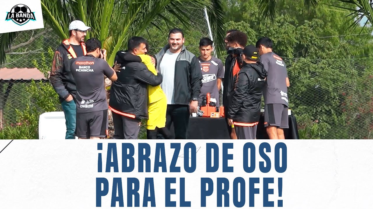 ¿CÓN QUIÉN NO SE ABRAZÓ CÉSAR FARÍAS A SU LLEGADA?  l LA BANDA