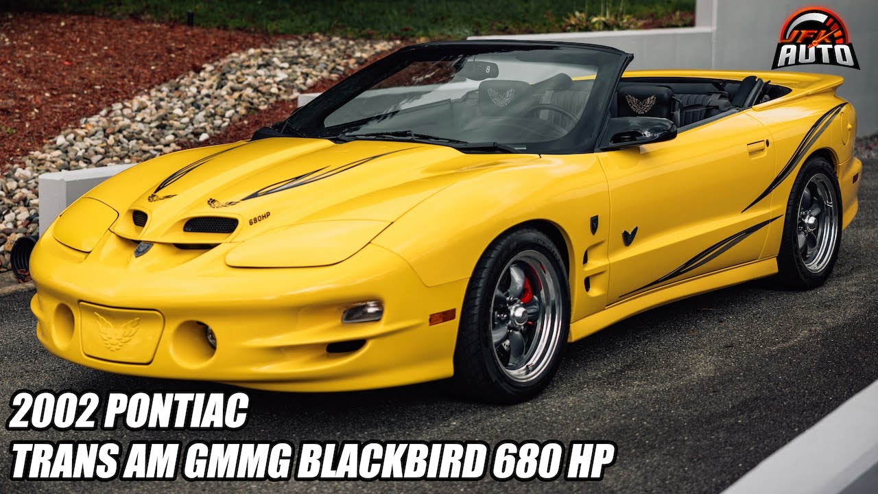 Phase 5X 2002 Pontiac Trans Am GMMG Blackbird Convertible