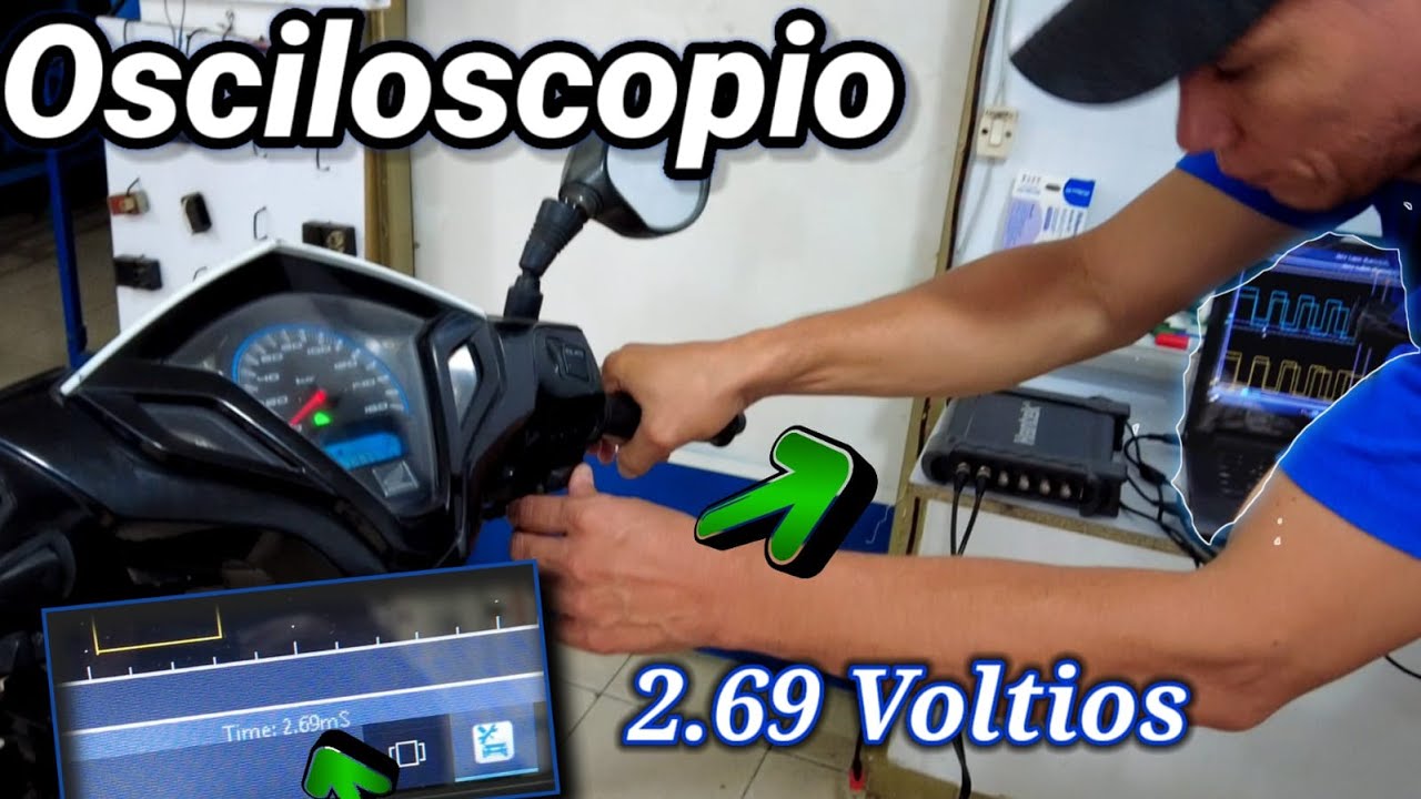 Aprende Ah Conectar El Osciloscopio👀🔥 Paso Ah Paso Y Sus 4 Canales En La Honda Click 🏍 Parte 2