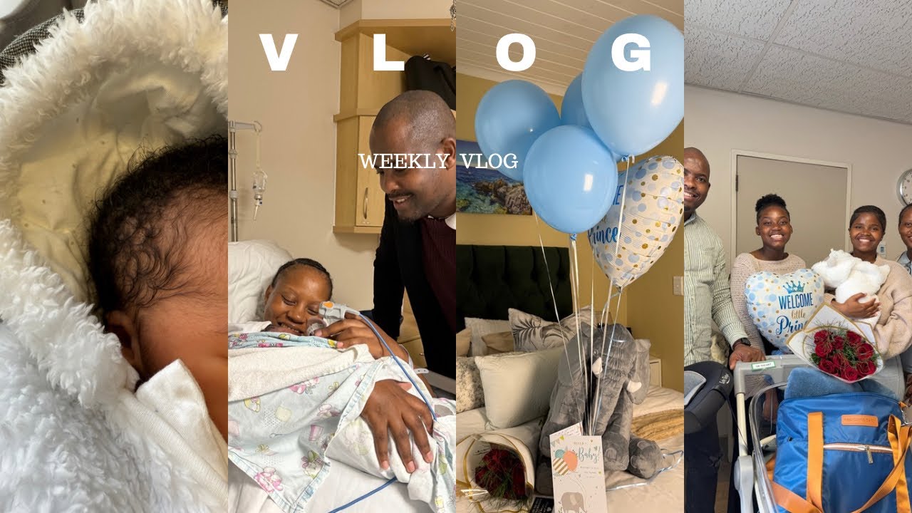 BIRTH VLOG: MY UNPLANNED C-SECTION | A FEW DAYS WITH OUR NEW BORN BABY | MOMMY DIARIES 