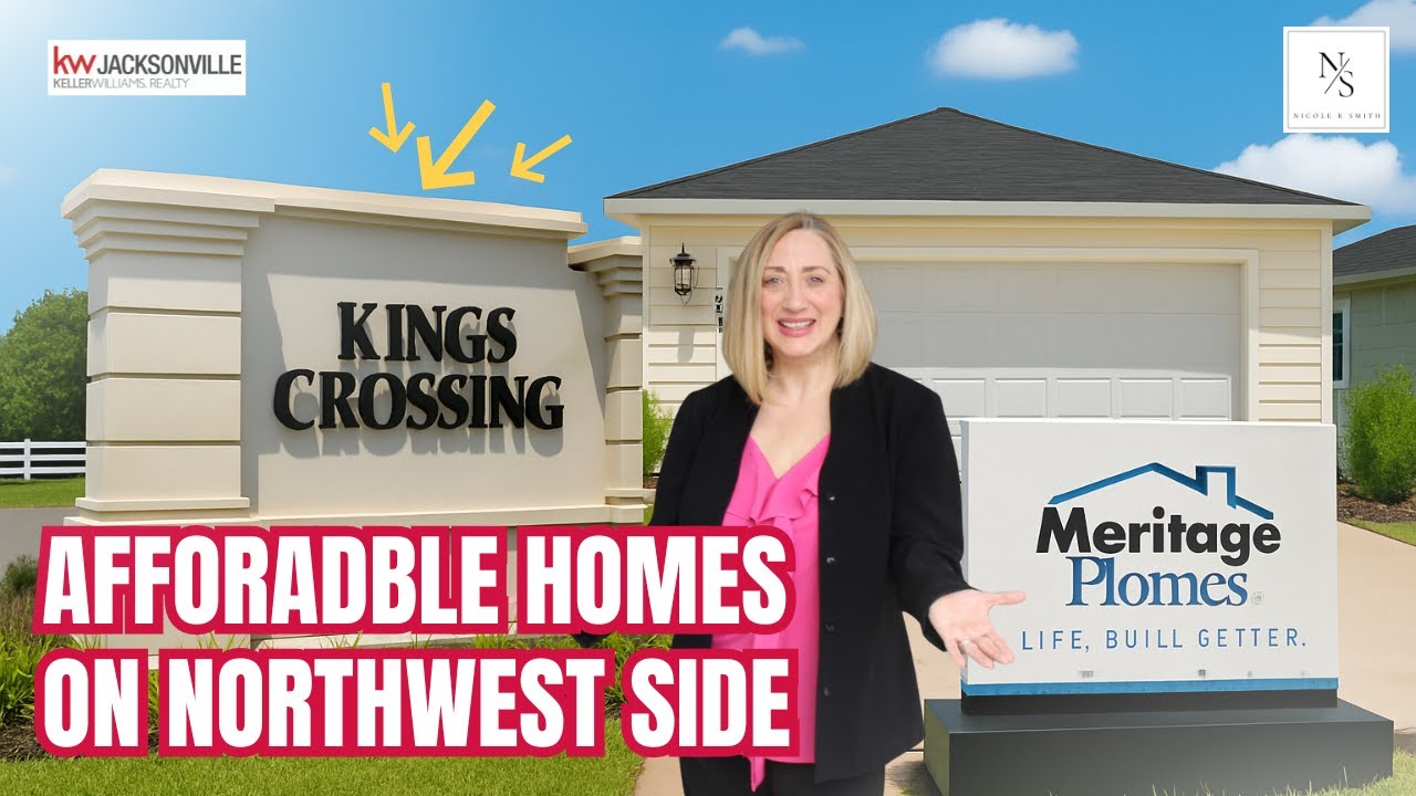 Jacksonville FL Real Estate Deals | Tour Kings Crossing by Meritage Homes