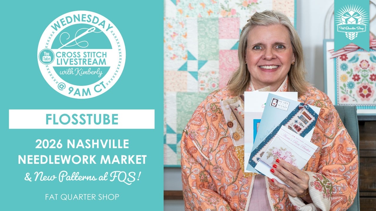 LIVE: Nashville Needlework Market 2026 Cross Stitch Haul!