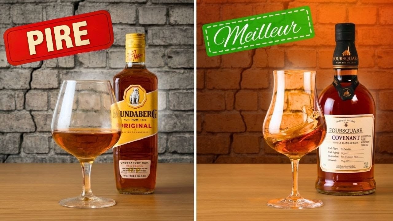 15 Marques de Rhum Célèbres, du Pire au Meilleur !