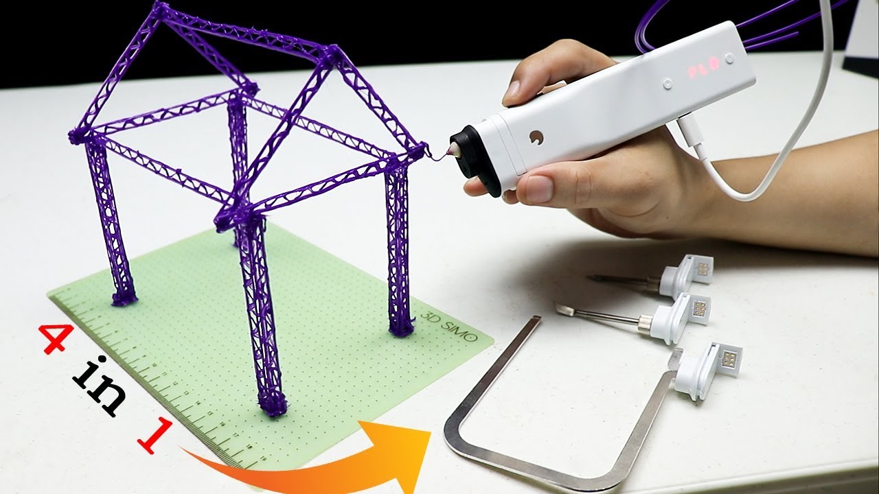 You will LOVE this 4 in 1 3D pen! - 3d Simo mini 2