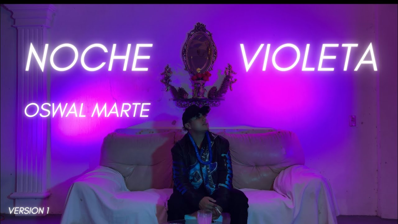 Noche violeta por MC. Oswal Marte (primera versión) 