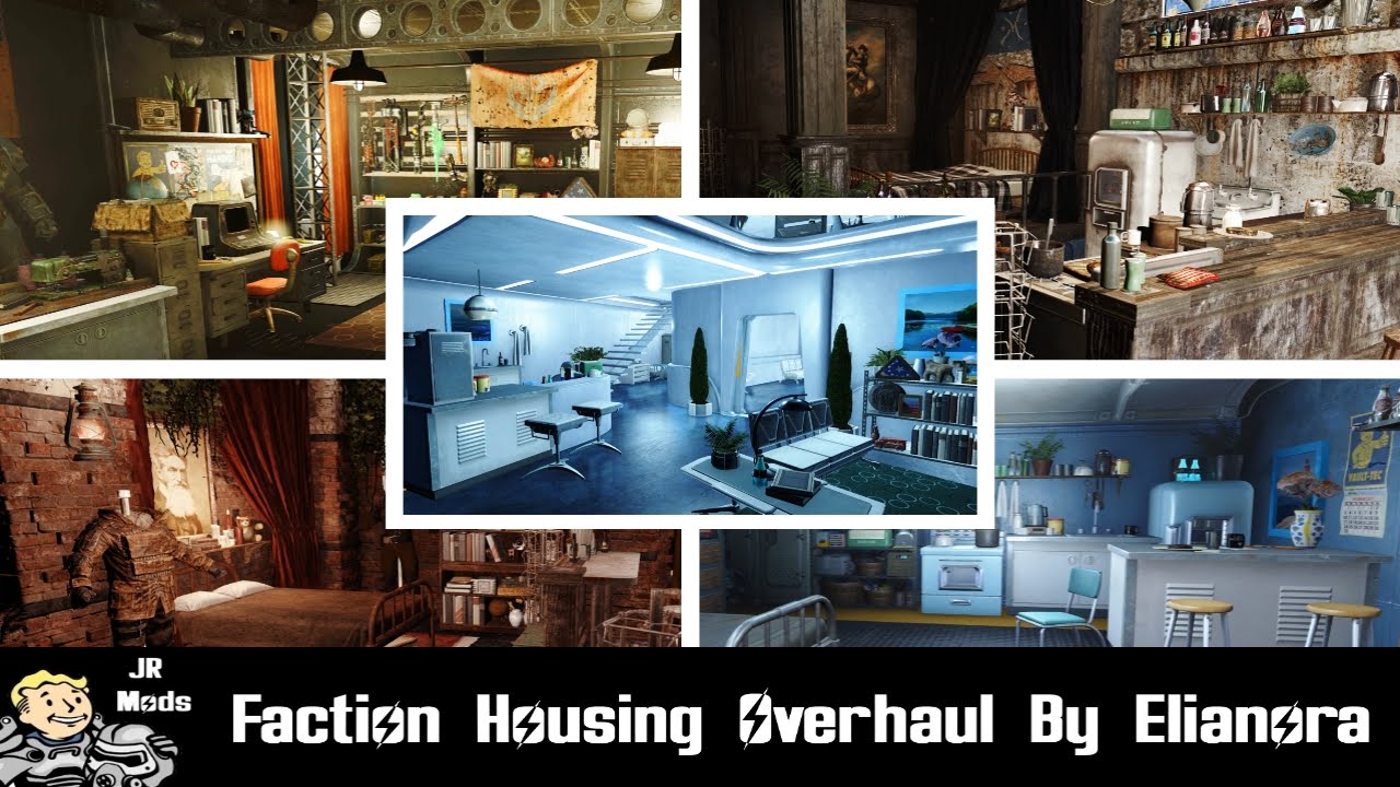Fallout 4 Mod Showcase - Faction Housing Overhaul