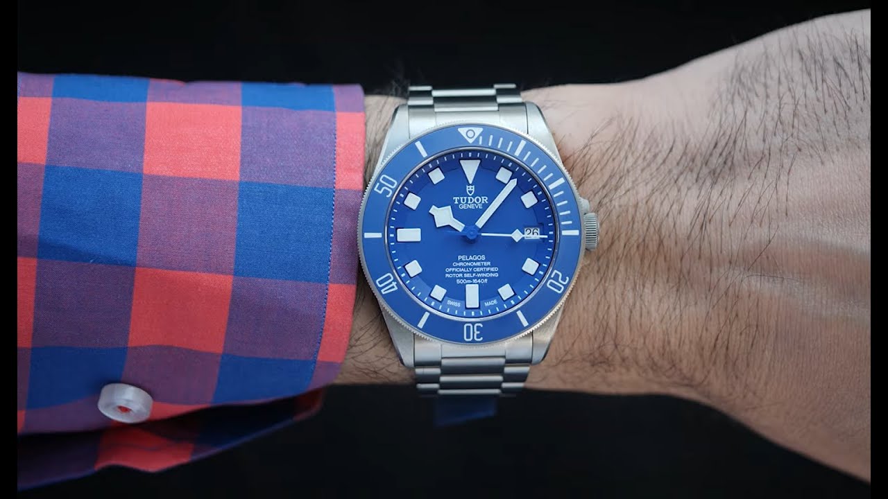Обзор и анализ циферблата Tudor Pelagos Blue — я не ожидал такого на титановом корпусе | Хафиз Дж...