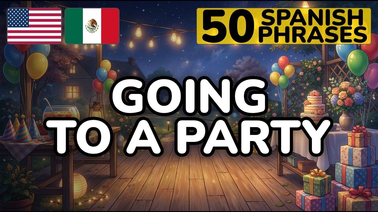 Spanish Phrases You'll Actually Use at a Party
