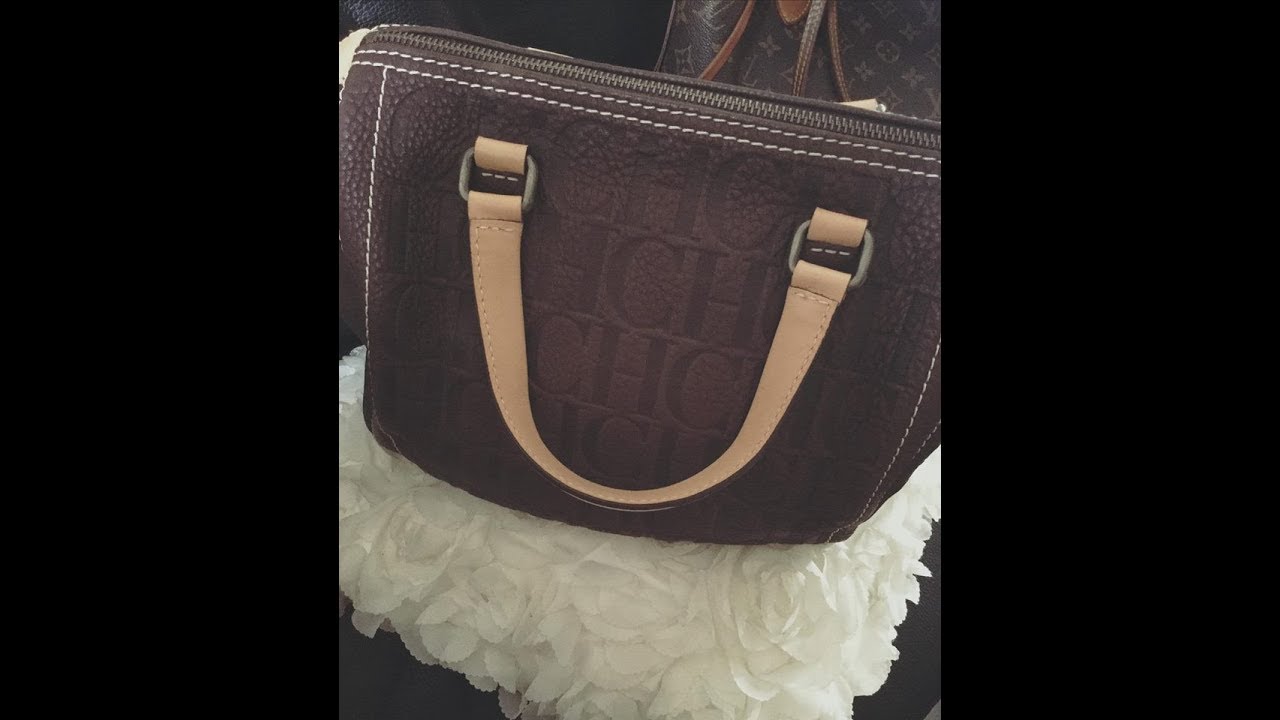 Bolsa Carolina Herrera. Como identifico si es original. Abril Fuentes.