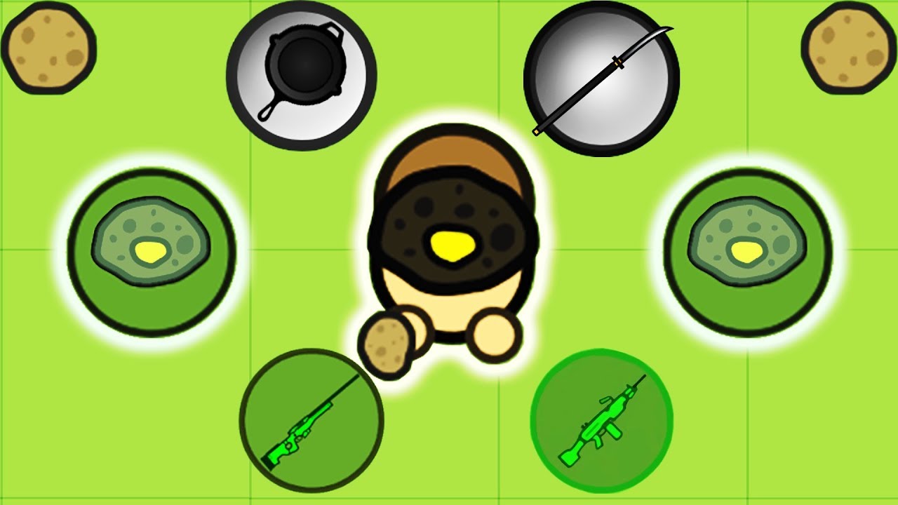 Surviv.io - The Lieutenant Potato (Surviv.io Potato Mode Highlights)