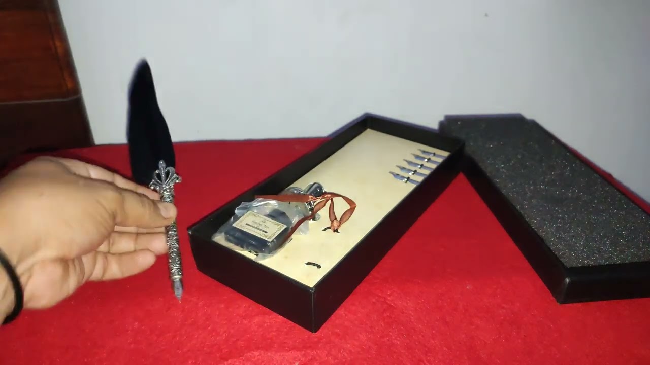 mi primera pluma estilografica de inmersión.
