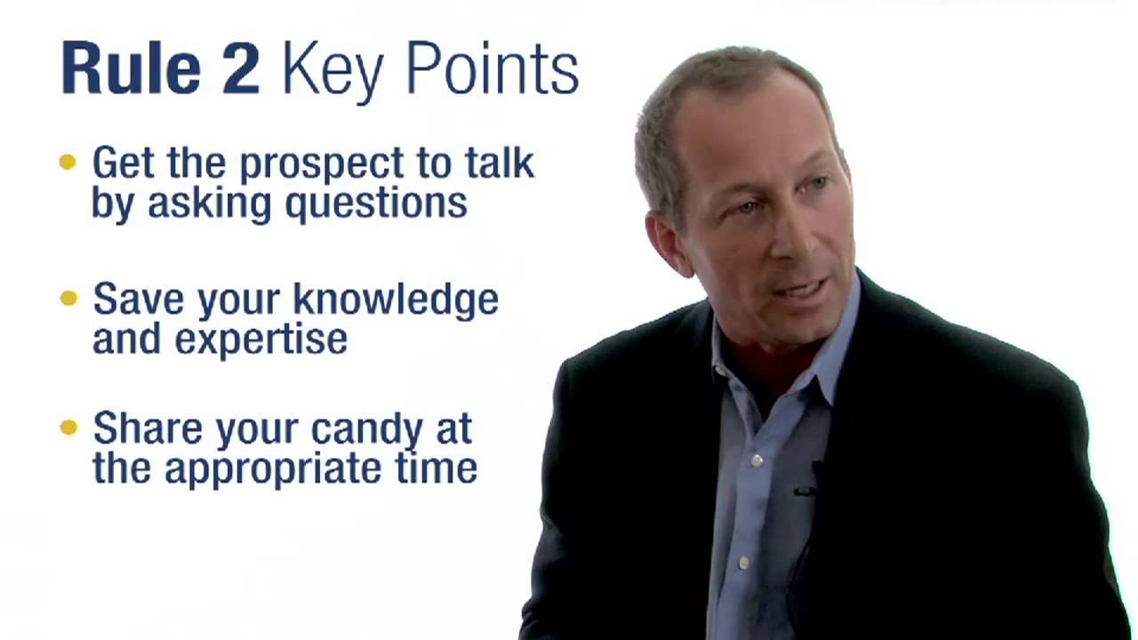 Sandler Rule #2: Don't Spill Your Candy in the Lobby