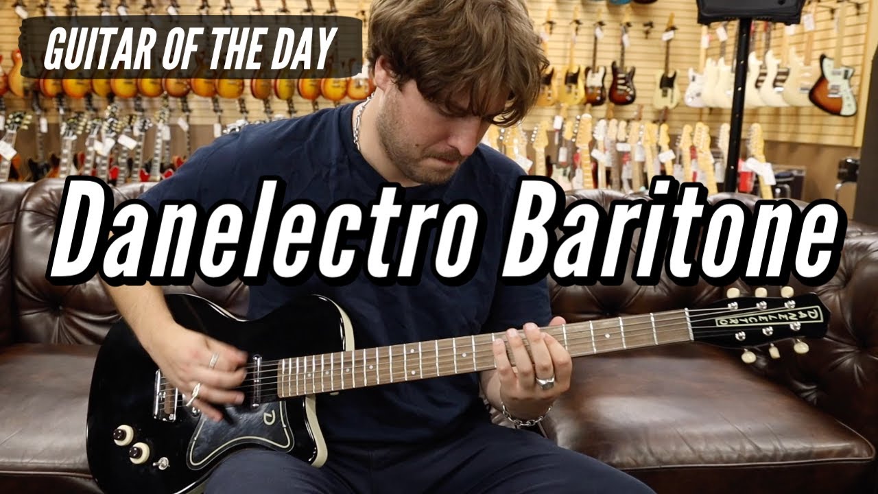 Гитара дня: Danelectro Baritone Black