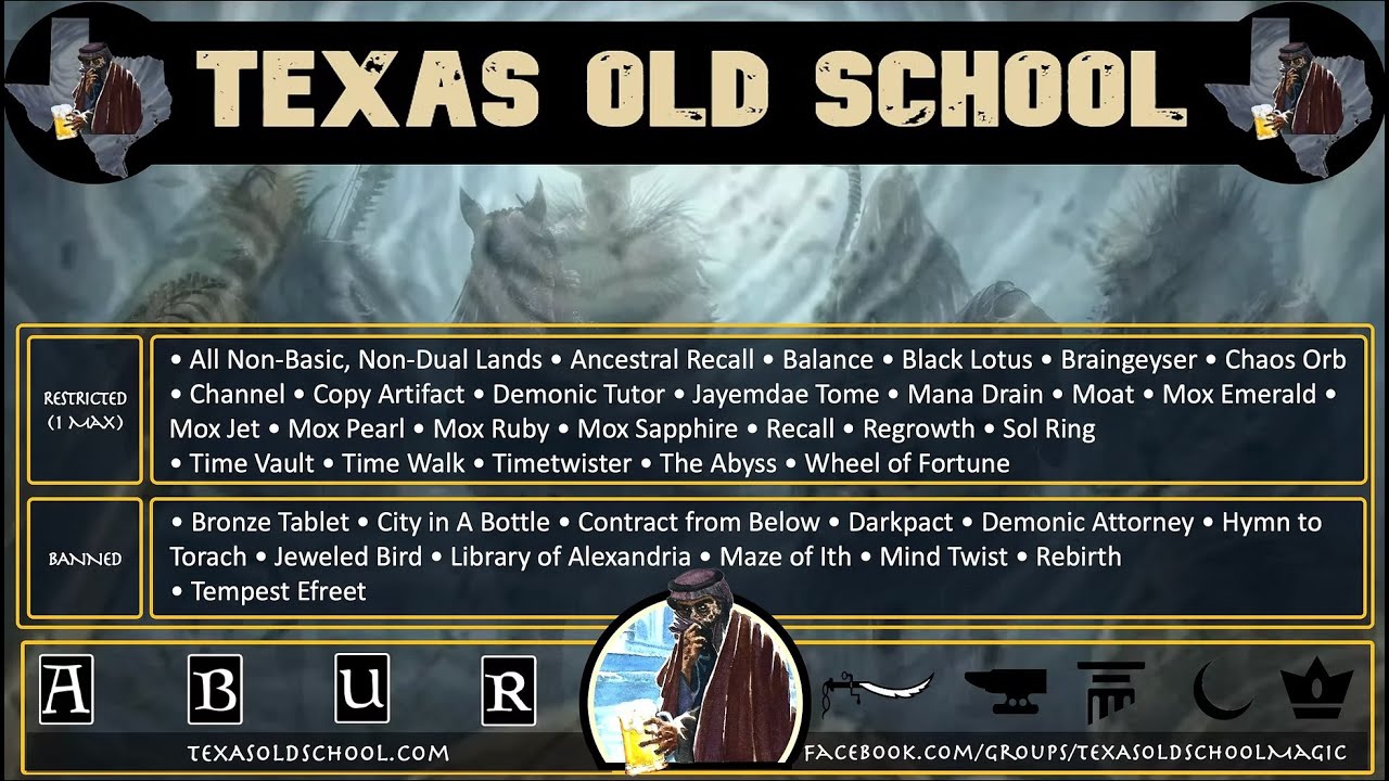 MTG Old School 93/94 Texas Old School Test Games. The Dune VS Trolls VS Stasis!