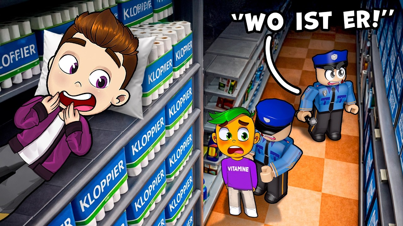 Wie lange k&ouml;nntest du heimlich &uuml;berleben in einem Laden in ROBLOX?