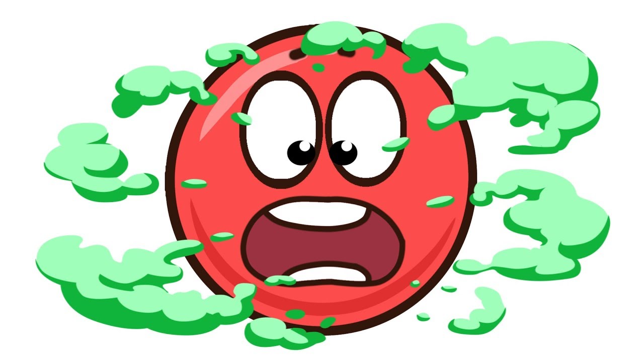 КРАСНЫЙ ШАР против Черного КВАДРАТА #9 ЧЕРНЫЙ ДЕНЬ ШАРИКА Мультик про Red Ball 4
