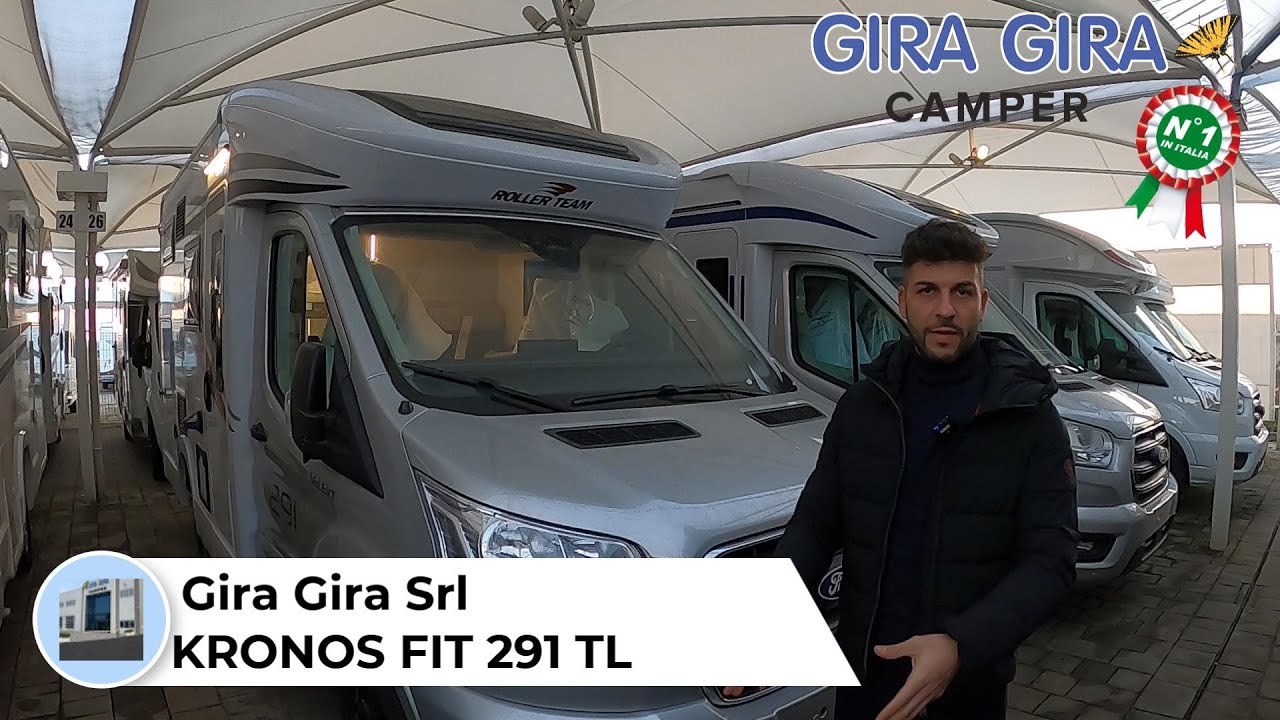 Roller Team Kronos FIT 291 TL: Camper Semintegrale Ford Spazio e Comfort in Soli 5,99 m nobelart