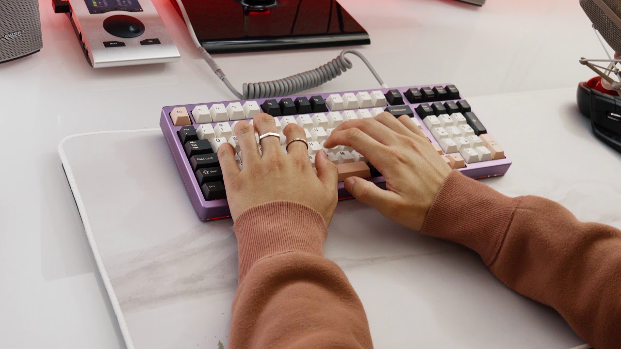 KBD19X with lubed 62g Zealios V2 Typing Sounds ASMR