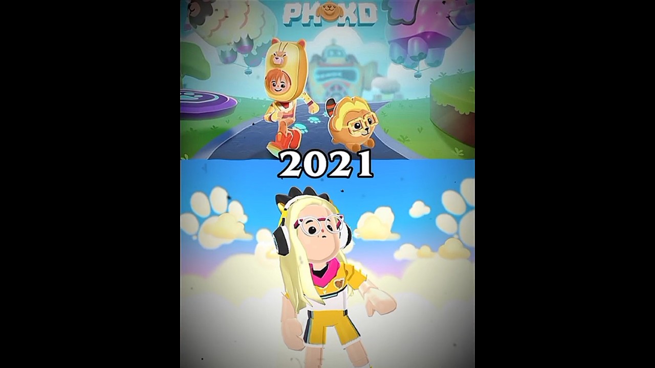 Evolution of Pkxd Pet season update 🐾😎 #pkxd #shorts