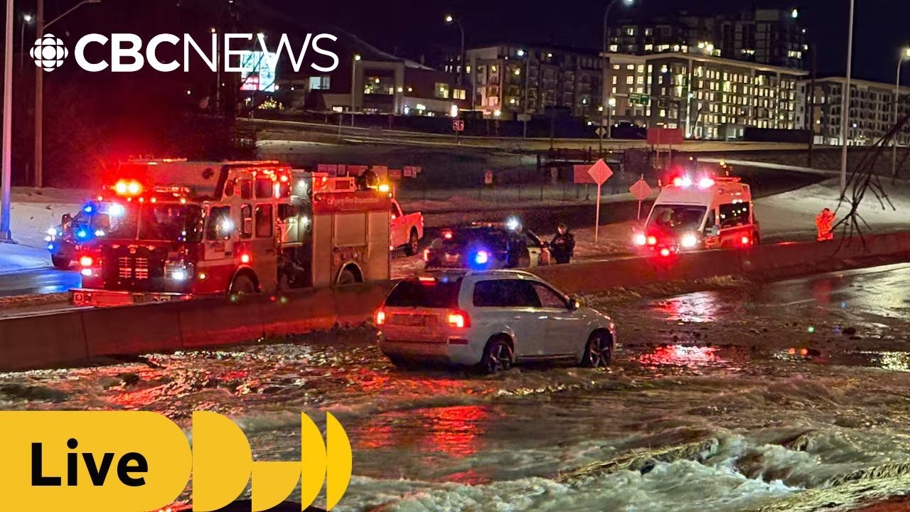 Calgary water main break update