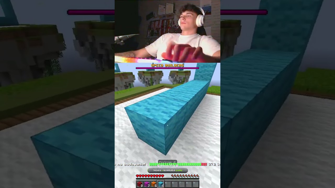Speedbuilders Rainbow Dash on | #danyuszek o #Twitch #minecraft