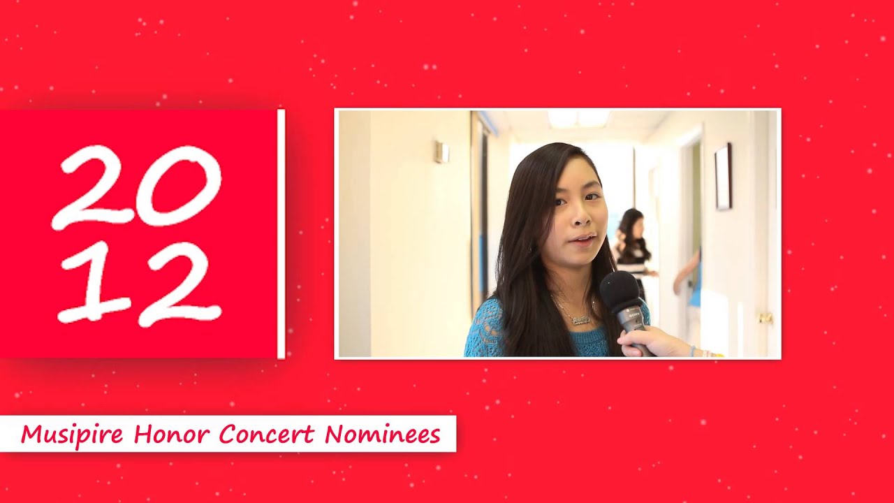 2012 Musipire Music School Honor Student Concert Nominees (Part 2)