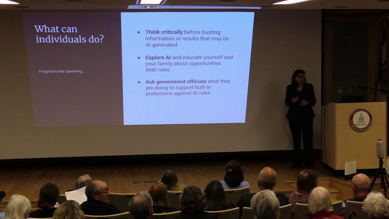 President's Lecture : Science Fiction or Fact? Artificial Intelligence Risk and What to Do About It.