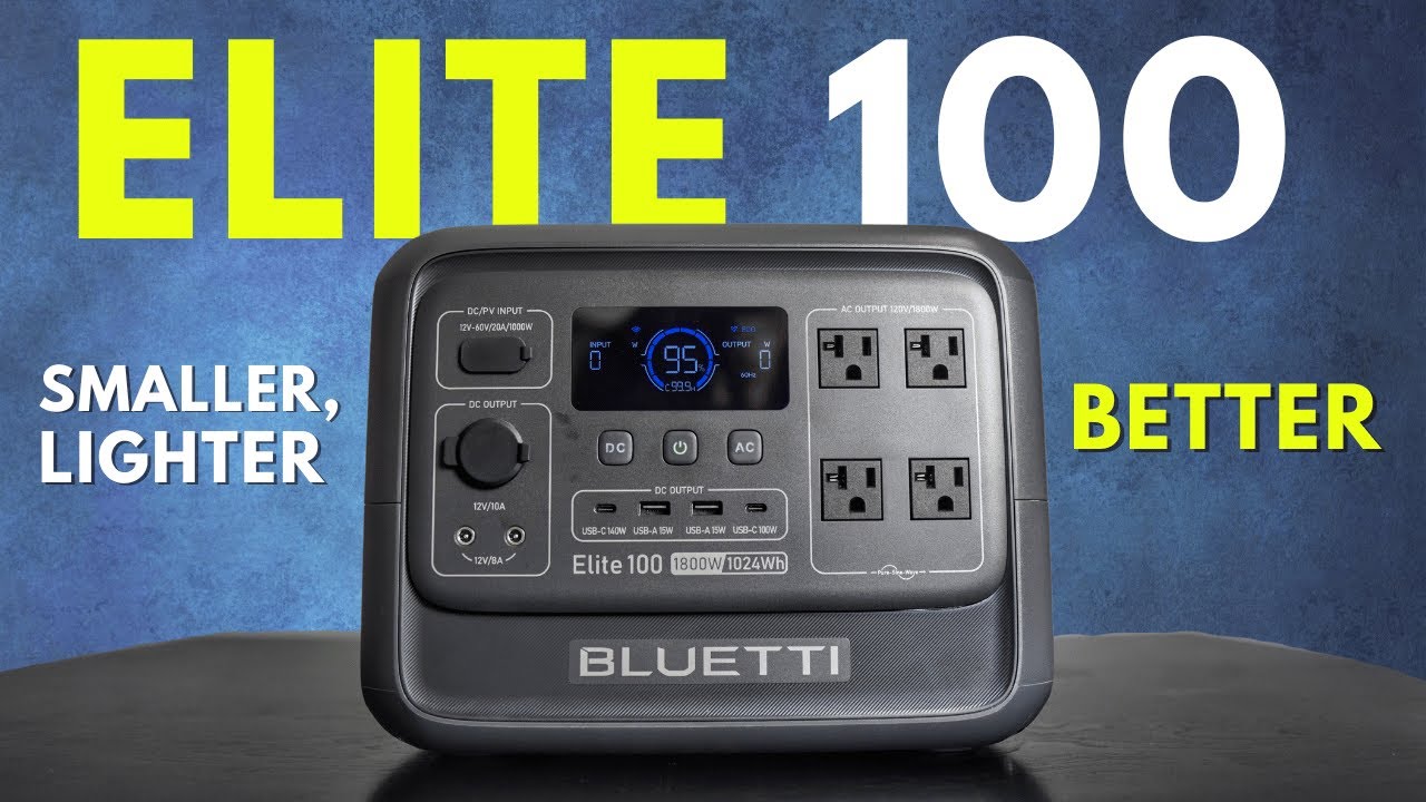 Bluetti Elite 100 V2 - The BEST Powerstation for Most People?