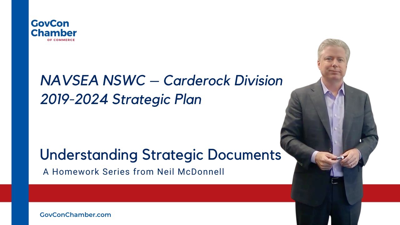 Understanding NAVSEA NSWC Carderock Division | Federal Strategic Plans as Business Development Tools