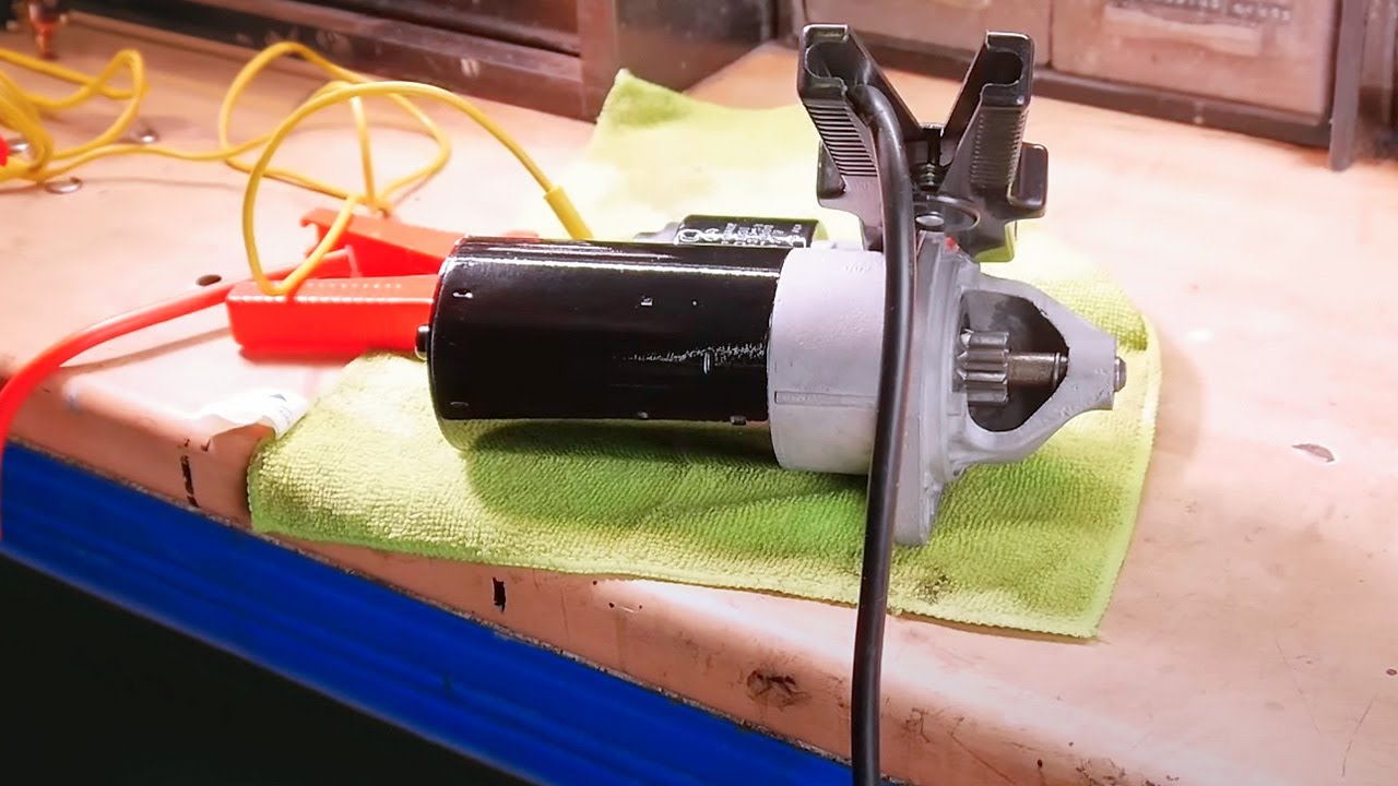 BMW E30 Starter Motor - Restoration