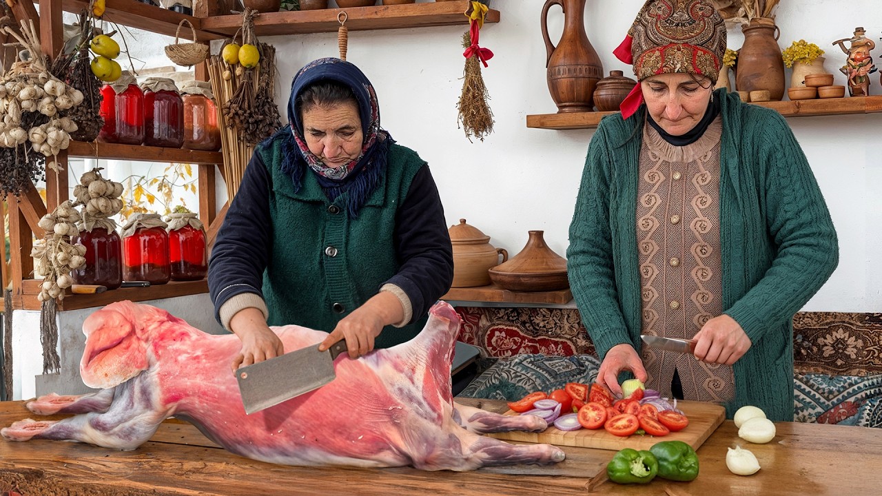 Village Whole Lamb Steamed with Fruits and Vegetables