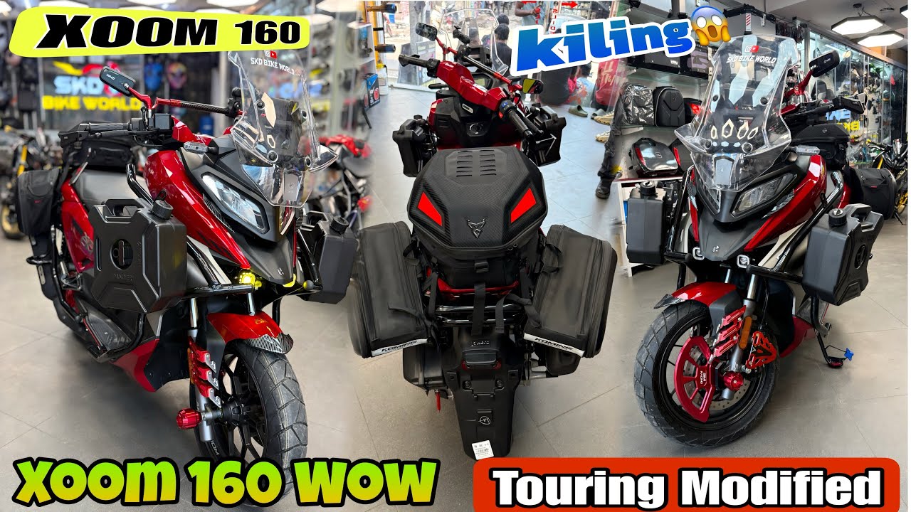 Xoom 160 Modified | Xoom 160 India first modified | 